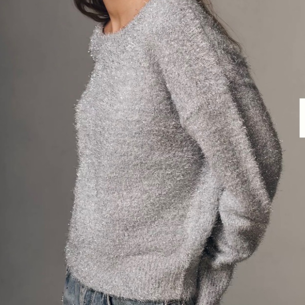 Anthropologie boat neck sweater